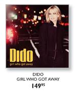Dido Girl Who Got Away CD-Each