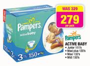 Pampers Active Baby Junior 111's-Per Pack