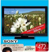 Sony LCD FHD TV-40"(102cm)