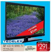 Tedelex HD Ready LCD 10 Series TV-32" (81cm)