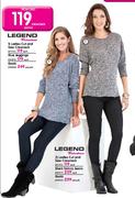 Legend Ladies Cut And Sew Crewneck - Each