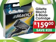 Gillette Mach3 8-Blade Cartridge