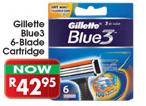 Gillette Blue3 6-Blade Cartridge