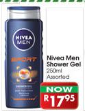 Nivea Men Shower Gel-250ml