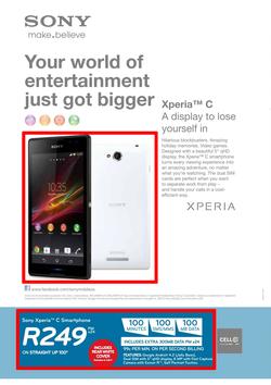 Cell C : Believe (1 Oct - 31 Oct 2013), page 24