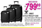 Tosca Orbit Trolley Case-65cm Each