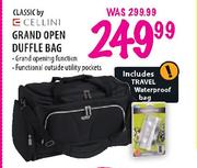 Classic By Cellini Grand Open Duffle Bag