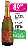 Pierre Jordan Cuvee Belle Rose - 6 x 750ml