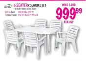 Sal 6 Seater Colonial Set