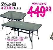 Out & About 4 Seater Table