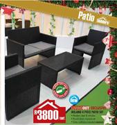 Living Out Ireland 4 Piece Patio Set