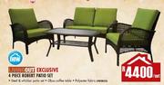 Living Out 4 Piece Robert Patio Set