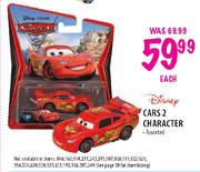 Disney Cars 2 Character Assorted Each