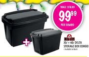 BigJim 30Ltr+60Ltr Delta Storage Box Combo-Per Combo