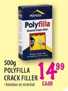 Polyfilla Crack Filler-500g Each