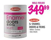 Plascon Enamel Doors & Trims-5Ltr
