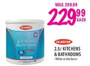 Plascon Kitchens & Bathrooms-2.5Ltr Each