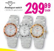 Monaco Analogue Watch-Each