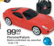 Florano/Future Radio-Controlled Car Assorted Each