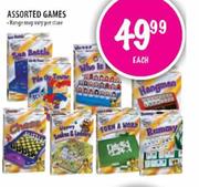 Assorted Games Each