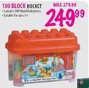 100 Block Bucket