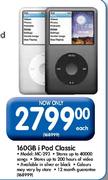 16GB iPod Classic-MC-293 Each