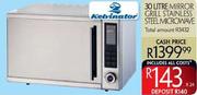 Kelvinator 30Ltr Mirror Grill Sainless Steel Microwave