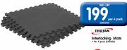 Trojan Interlocking Mats-Per 4 Pack