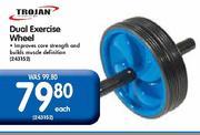 Trojan Dual Exercise Wheel-Each