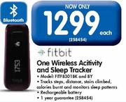 Fitbit One Wireless Activity And Sleep Tracker(FITEB301BK/By)-Each