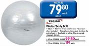 Trojan Pilates/Body Ball-55cm Each