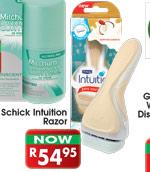 Schick Intution Razor