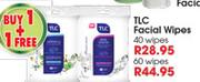 TLC Facial Wipes-40 Wipes