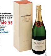 Cederberg Brut Blanc De Blancs In Gift Box-1x750ml