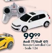 Audi TT/Golf Gti Remote Controlled Car-(Scale 1:24)-Each