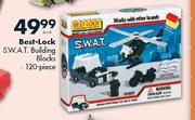 Best Lock S.W.A.T.Building Blocks-120 Piece Per Pack