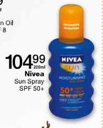 Nivea Sun Spray SPF 50+ -200ml Each
