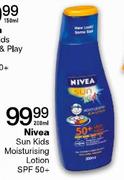 Nivea Sun Kids Moisturising Lotion SPF 50+ -200ml Each