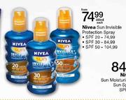 Nivea Sun Invisible Protection Spray SPF 30-200ml Each