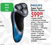Philips Aqua Touch Electric Shaver (AT890)-Each