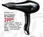 Remington Luxe Compact AC Hairdryer (D2011)-Each