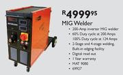 MIG Welder 200-Amp