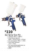 2pc Spray Gun Kit