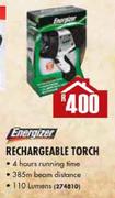 Energizer Rechargeable Torch