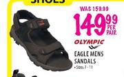 Olympic Eagle Mens Sandals-Per Pair