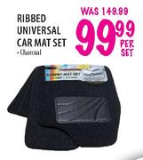 Ribbed Universal Car Mat Set