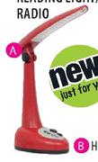Eurolux Rechargeable Reading Light/Radio-Each