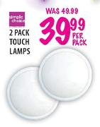 Simple Choice Touch Lamps-2 Pack