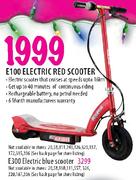 E300 Electric Blue Scooter