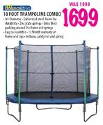 Bounceking 10 Foot Trampoline Combo